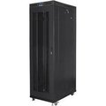 Obrázok pre výrobcu LANBERG 19" VOLNĚ STOJÍCÍ RACKOVÁ SKŘÍŇ 42U/800X1200 (v rozloženém stavu) SE SÍŤOVÝMI DVEŘMI LCD ČERNÁ V2