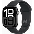 Obrázok pre výrobcu Apple Watch Series 10 GPS + Cellular 46mm Jet Black Aluminium Case with Black Sport Band - M/L