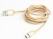 Obrázok pre výrobcu GEMBIRD Opletaný USB-C - USB 2.0, M/M, 1,8 m, zlatý