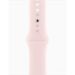 Obrázok pre výrobcu Apple Watch S9 Cell/41mm/Pink/Sport Band/Light Pink/-S/M