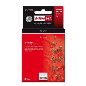 Obrázok pre výrobcu ActiveJet ink cartr. Canon CLI-551Bk 100% NEW with chip - 15 ml, ACC-551BN