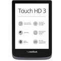 Obrázok pre výrobcu PocketBook 632 Touch HD 3, Metallic Grey, 16GB, šedý ebook reader, 6" E-ink1488 x 1072 LCD, Wifi, 16GB+SD