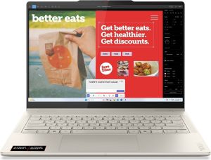 Obrázok pre výrobcu Lenovo Yoga 7 2-in-1 14AKP10/AI7-350/14" 2880x1800/T/32GB/1TB SSD/AMD int/W11H/Seashell/3R On-Site