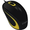 Obrázok pre výrobcu CRONO myš CM643Y/ optická/ drátová/ 1000 dpi/ USB/ černo-žlutá