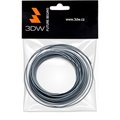Obrázok pre výrobcu 3DW - PLA filament 1,75mm stříbrná, 10m, tisk 190-210°C