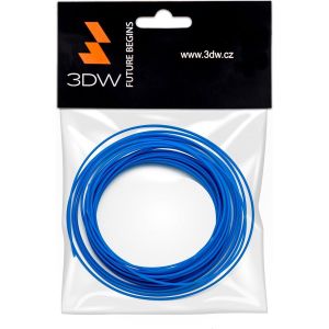Obrázok pre výrobcu 3DW - PLA filament 1,75mm modrá, 10m, tisk 190-210°C