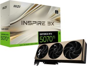 Obrázok pre výrobcu MSI GeForce RTX 5070 Ti INSPIRE 3X PLUS/16GB/GDDR7