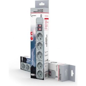 Obrázok pre výrobcu GEMBIRD Surge protector 6 sockets, 1,8m