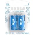 Obrázok pre výrobcu TESLA BLUE+ Zinc Carbon baterie C (R14, malý monočlánek, blister) 2 ks