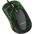 Obrázok pre výrobcu Crono OP-636G - herní laserová myš, 800/1600/3200 DPI, LED podsvícení, USB, zelená