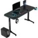 Obrázok pre výrobcu ULTRADESK Herný stôl FRAG - BLUE V3, 140x60 cm, 76 cm, s XXL podložkou pod myš, s ultradesk BEAM, držiak slúchadiel aj nápojov