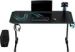 Obrázok pre výrobcu ULTRADESK Herný stôl FRAG - BLUE V3, 140x60 cm, 76 cm, s XXL podložkou pod myš, s ultradesk BEAM, držiak slúchadiel aj nápojov