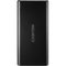 Obrázok pre výrobcu Canyon CNE-CPB1006B Powerbank, polymérová, 10.000 mAh, 2 x USB výstup, 2 x USB vstup (1xUSB-C), LED inikácia, čierna