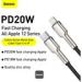 Obrázok pre výrobcu Baseus datový kabel Cafule USB-C na Lightning 0,25m PD 20W černý