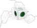 Obrázok pre výrobcu Zásuvka PowerCube ORIGINAL, Green, 5-ti rozbočka