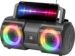 Obrázok pre výrobcu Defender reproduktor BEATBOX 20, Li-Ion, 2.0, 20W, čierny, regulácia hlasitosti, prenosný, LED podsvietenie, s integr. batériou, 8