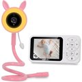 Obrázok pre výrobcu EVOLVEO Baby Monitor N35, dětská chůvička s kamerou,VOX,teploměr,noční vidění,RGB světlo,Růžová