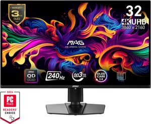 Obrázok pre výrobcu MSI MAG 321UPX 31,5"/QD-OLED/4K UHD/ 240Hz/0,03ms/Černá/3R