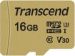 Obrázok pre výrobcu Transcend 16GB microSDHC 500S UHS-I U3 V30 (Class 10) MLC paměťová karta, 95MB/s R, 60MB/s W (s adaptérem)