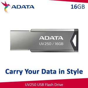 Obrázok pre výrobcu ADATA Flash Disk 16GB USB 2.0 DashDrive UV250, stříbrná