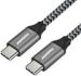 Obrázok pre výrobcu PremiumCord USB-C kabel (USB 3.2 GEN 2, 3A, 60W, 20Gbit/s) bavlněný oplet, 1,5m