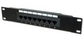 Obrázok pre výrobcu 10" patch panel DIGITUS UTP, Cat 5e, 08 portov