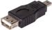 Obrázok pre výrobcu Akyga Adapter USB-AF / miniUSB-BM (5pin) AK-AD-07