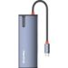 Obrázok pre výrobcu COLORWAY 6v1 USB hub/ 1x USB-C/ 1x HDMI/ 3x USB-A/ 1x RJ45