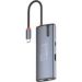 Obrázok pre výrobcu COLORWAY 6v1 USB hub/ 1x USB-C/ 1x HDMI/ 3x USB-A/ 1x RJ45