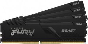 Obrázok pre výrobcu Kingston 128GB DDR4-3200MHz CL16 FURY Beast, 4x32GB