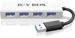 Obrázok pre výrobcu Icy Box 4xPort USB 3.0 Hub, Silver