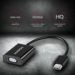 Obrázok pre výrobcu AXAGON RVH-VGAN, HDMI -> VGA redukce / adaptér, FullHD, audio výstup, micro USB nap. konektor