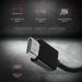 Obrázok pre výrobcu AXAGON RVH-VGAN, HDMI -> VGA redukce / adaptér, FullHD, audio výstup, micro USB nap. konektor