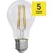 Obrázok pre výrobcu LED žárovka A60/E27/5W/ 75W/1060lm/teplá bílá