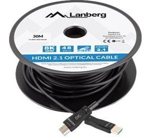 Obrázok pre výrobcu LANBERG HDMI v2.1 8K M/M cable 30m optical AOC