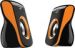 Obrázok pre výrobcu GENIUS repro SP-Q180, 2.0, 6W, USB napájení, 3,5mm jack, černo-oranžové
