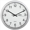 Obrázok pre výrobcu HAMA nástěnné hodiny CWA100/ 1x AA baterie/ stříbrné