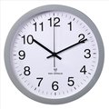 Obrázok pre výrobcu HAMA nástěnné hodiny PG-300/ průměr 30 cm/ řízené rádiovým signálem/ tichý chod/ 1x AA baterie/ šedé