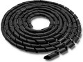 Obrázok pre výrobcu Qoltec Organizátor káblov 10mm | 10m | čierna
