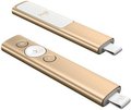 Obrázok pre výrobcu Logitech Spotlight - GOLD , bezdrôtový prezentér , 2.4GHZ / BT, farba zlatá