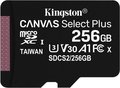 Obrázok pre výrobcu Kingston 256GB microSDXC Canvas Select Plus A1 CL10 100MB/s bez adapteru