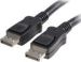 Obrázok pre výrobcu Kabel DisplayPort M- DisplayPort M, 2m, čierna