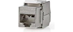 Obrázok pre výrobcu Nedis CCGB89740ME - Keystone CAT7 | RJ45 Zásuvka | S / FTP | Kov | Box