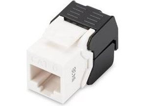 Obrázok pre výrobcu Digitus CAT 6 Keystone Jack, unshielded RJ45 to LSA, tool free connection, incl. cable tie