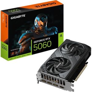 Obrázok pre výrobcu GIGABYTE VGA NVIDIA GeForce RTX 5060 WINDFORCE MAX OC 8G, 8G GDDR7, 3xDP, 1xHDMI