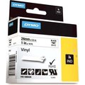 Obrázok pre výrobcu Dymo originál páska, Dymo, 1805430, čierny tlač/biely podklad, 5,5m, 24mm, RHINO vinylová profi D1