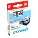 Obrázok pre výrobcu Dymo originál páska, Dymo, 43610, S0720770, čierny tlač/priehľadný podklad, 7m, 6mm, D1