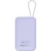 Obrázok pre výrobcu Canyon OnPower 101, Powerbank, 10000 mAh, displej, in: USB-C, out: USB-A, QC 3.0/USB-C, PD 22,5W, integ. káb..