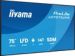 Obrázok pre výrobcu 75" iiyama LH7575UHS-B2AG:IPS, 4K UHD,Android,24/7