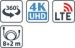 Obrázok pre výrobcu EVOLVEO Jade 3 LTE, aktivní venkovní anténa DVB-T2, LTE filtr